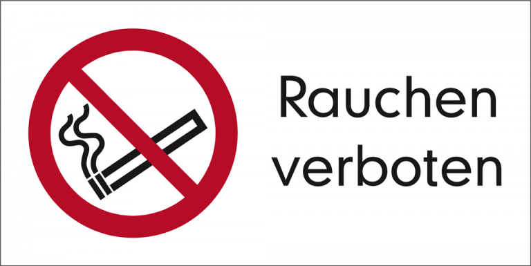Wunderschone Rauchen Verboten Schild Fotos