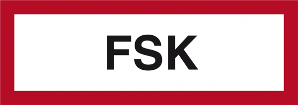 Schild FSK (Feuerwehrschlüsselkasten)