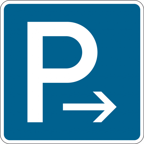 Parkplatzschild Parkplatz Ende StVO 314 20