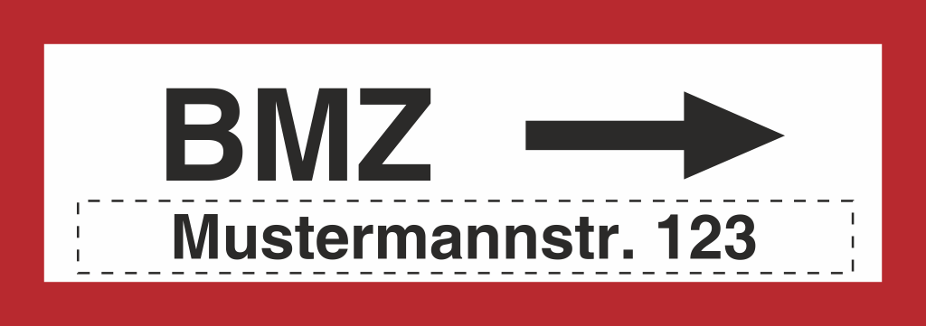 BMZ mit Straßennamen und Hausnummer – Bild 3