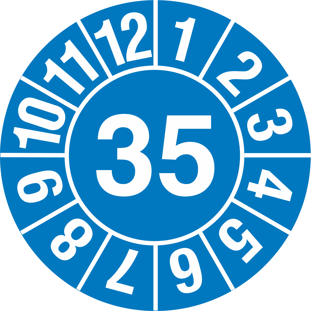 Jahresprüfplakette 2035