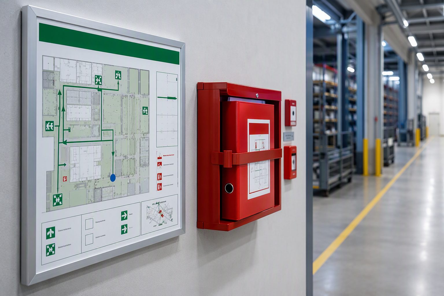 Titelbild Blogbeitrag Fluchtwegplan Feuerwehrplan