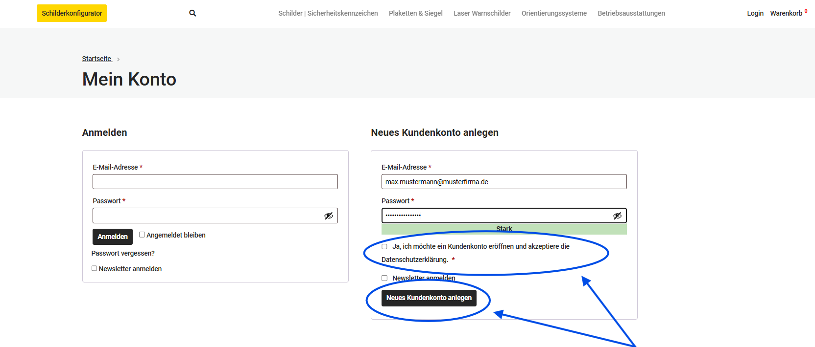 Hilfe-Seite schritt3