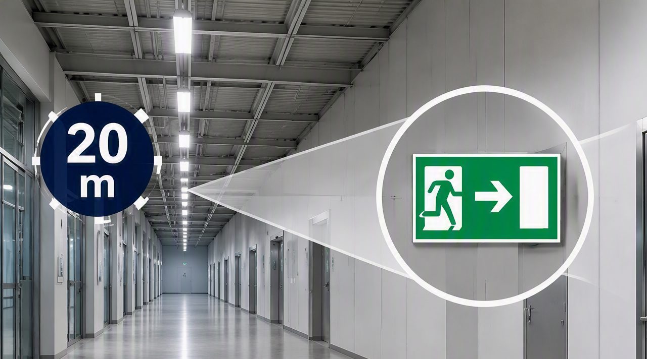 Erkennungsweiten nach ASR A1.3 hintergrund