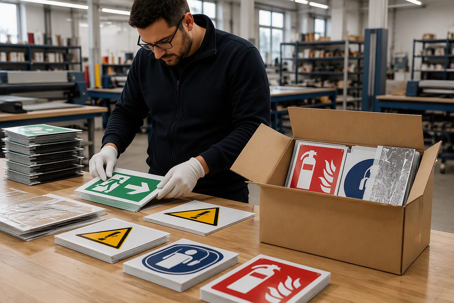 Bestellung einpacken
